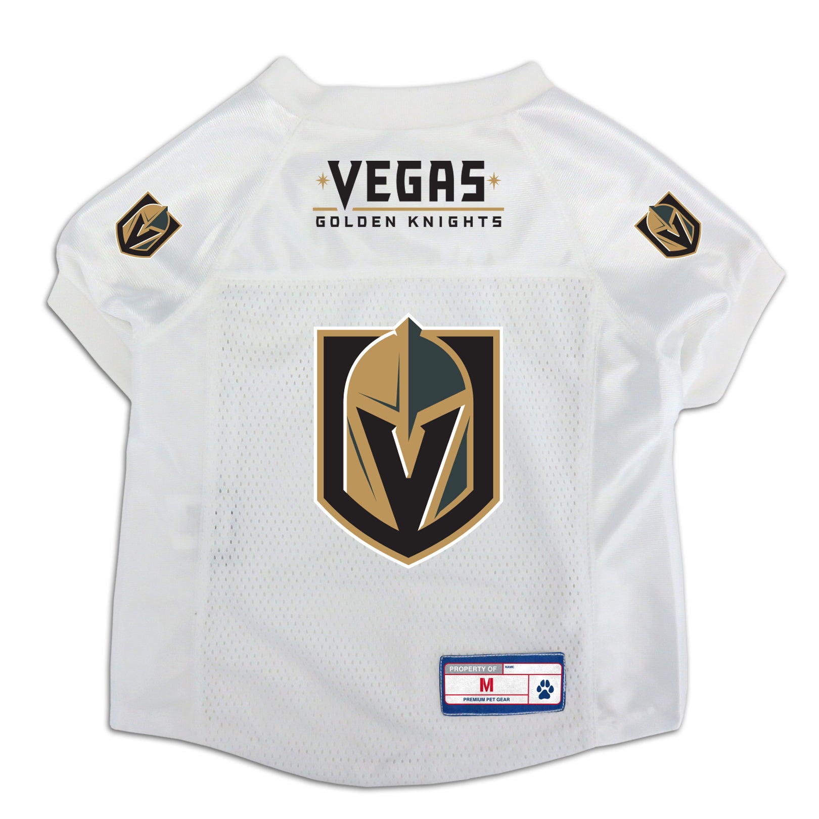Pets First NHL Vegas Golden Knights Mesh Jersey For Dogs
