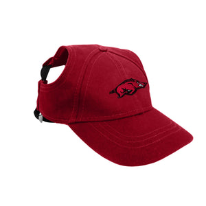 Arkansas Razorbacks Pet Baseball Hat