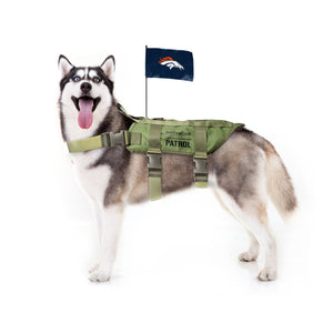 Denver Broncos Pet Tactical Vest