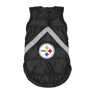 Pittsburgh Steelers Pet Puffer Vest