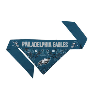 Philadelphia Eagles Pet Reversible Paisley Bandana