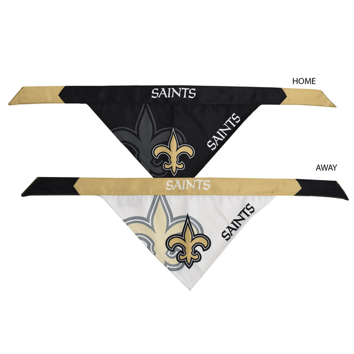 New Orleans Saints Home & Away Pet Bandana Set