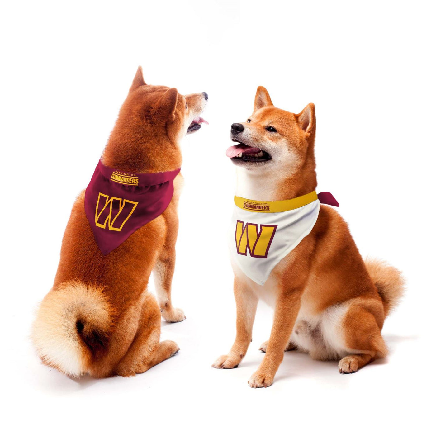 Washington Commanders Home & Away Pet Bandana Set – Posh Puppy Boutique