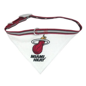Miami Heat Dog Collar Bandana