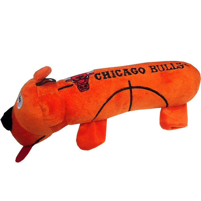 Chicago Bulls Plush Tube Pet Toy