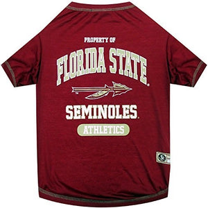 Florida State Seminoles Pet Garnet Tee Shirt