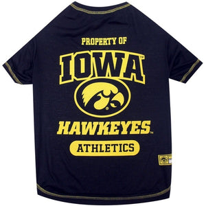 Iowa Hawkeyes Pet Tee Shirt