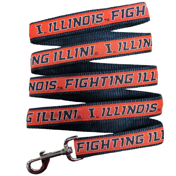 Illinois Fighting Illini Pet Leash By Pets First