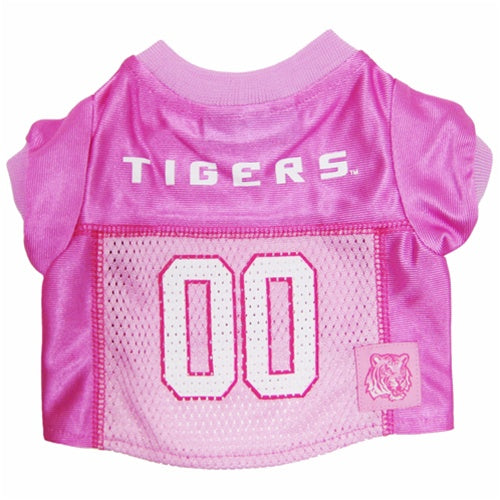 LSU Tigers Pink Dog Jersey