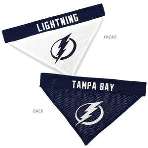 Tampa Bay Lightning Pet Reversible Bandana