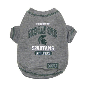 Michigan State Spartans Dog T