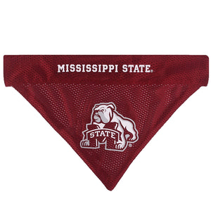 Mississippi State Bulldogs Pet Reversible Bandana
