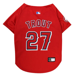Mike Trout #27 Pet Jersey