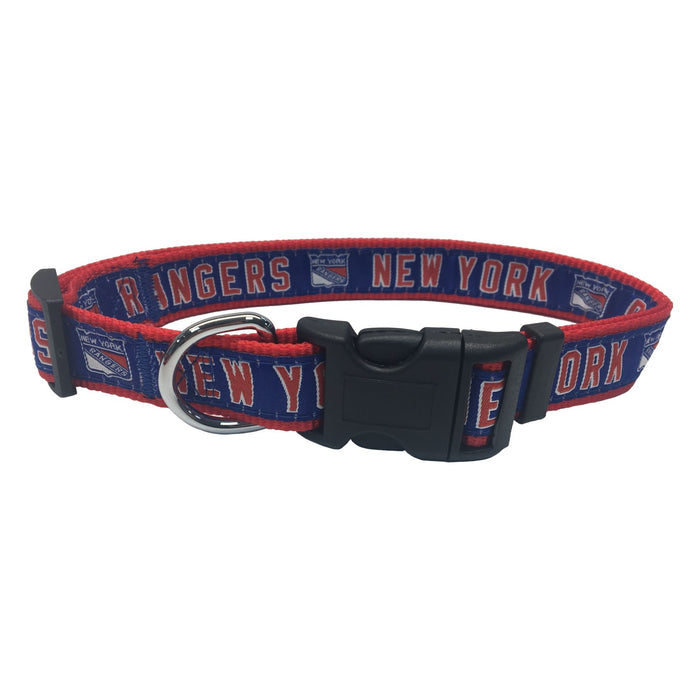 New York Rangers Pet Collar By Pets First