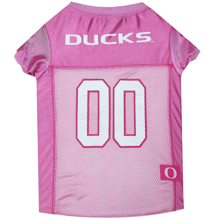 Oregon Ducks Pink Pet Jersey