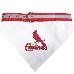 St Louis Cardinals Dog Collar Medium