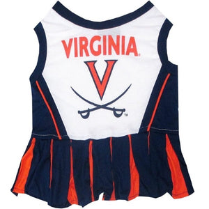 Virginia Cavaliers Cheerleader Pet Dress