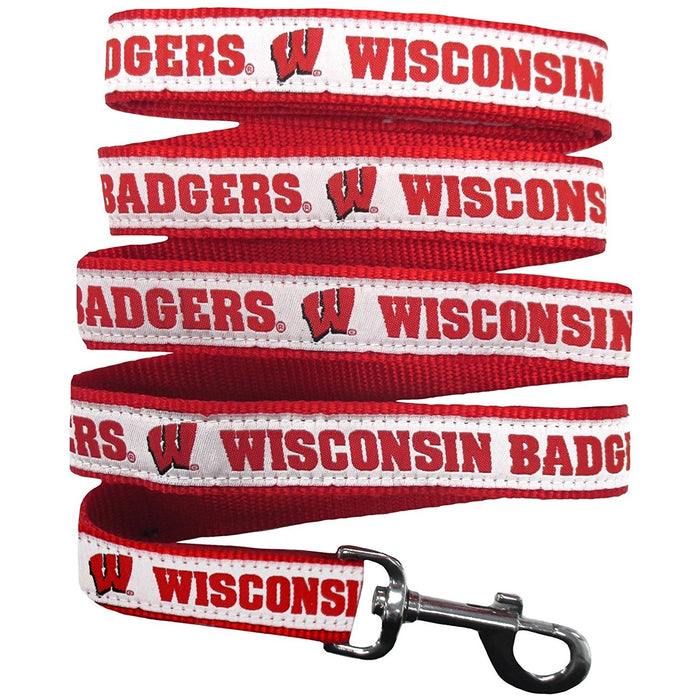 Wisconsin Badgers Pet Leash By Pets First