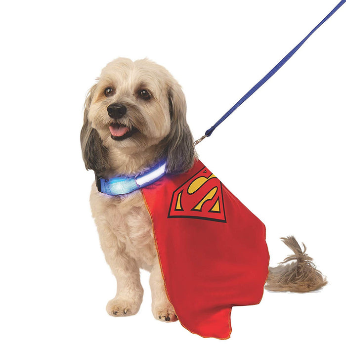 Light-Up Superman Cape Pet Costume