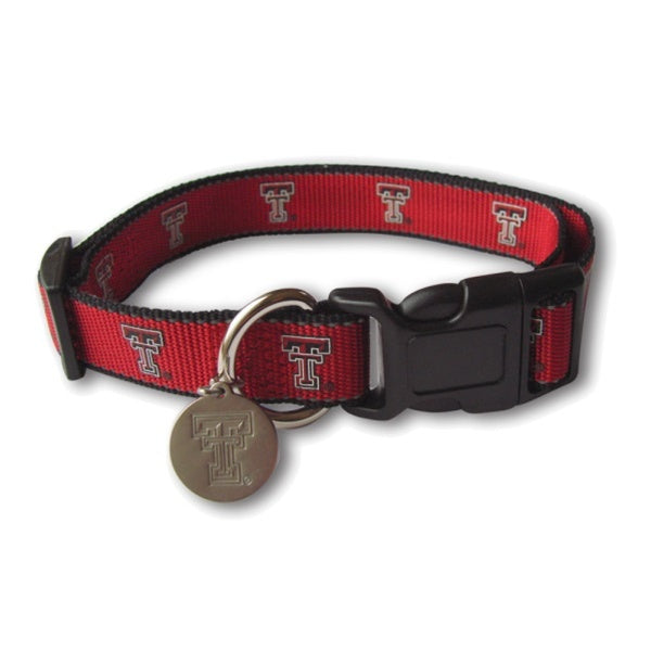 Texas Tech Red Raiders Reflective Dog Collar