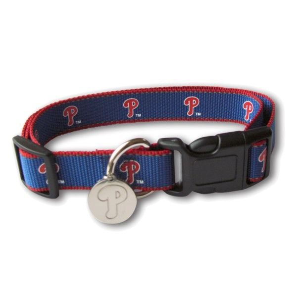 Philadelphia Phillies Reflective Dog Collar