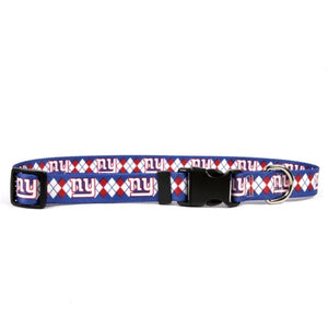New York Giants Argyle Nylon Collar