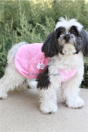 The Daisy Pink Dress - Posh Puppy Boutique