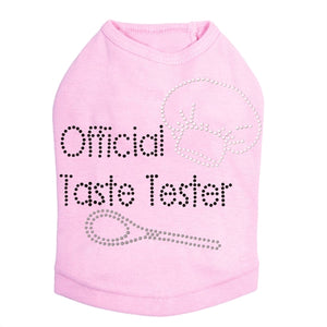 Official Taste Tester Dog Tank- Many Colors - Posh Puppy Boutique