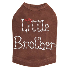 Little Brother Rhinestones Dog Tank- Many Colors - Posh Puppy Boutique