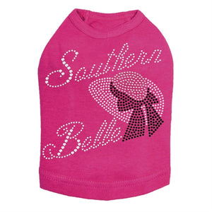 Southern Belle Rhinestones Tank- Many Colors - Posh Puppy Boutique