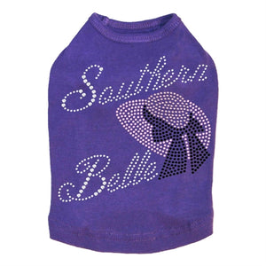 Southern Belle Rhinestones Tank- Many Colors - Posh Puppy Boutique