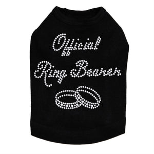Official Ring Bearer Dog Tank- Many Colors - Posh Puppy Boutique