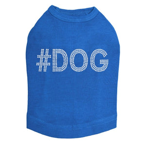 #DOG - Silver Nailhead Dog Tank - Many Colors - Posh Puppy Boutique