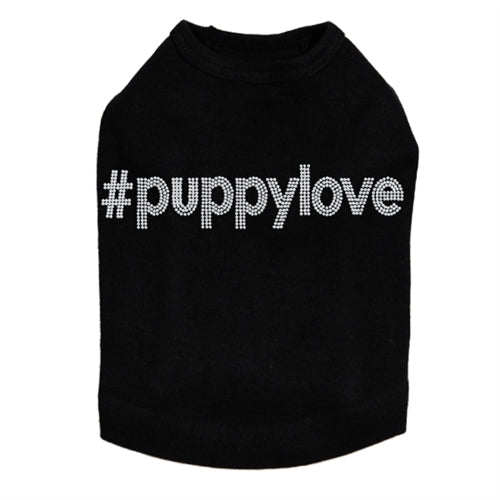 #puppylove - Silver Nailhead Dog Tank - Many Colors