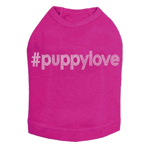 #puppylove - Silver Nailhead Dog Tank - Many Colors - Posh Puppy Boutique