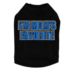 I'm Mom's Favorite Tank - Blue - Many Colors - Posh Puppy Boutique