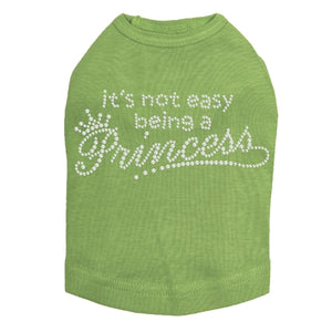 It's Not Easy Being A Princess Rhinestone Tank- Many Colors - Posh Puppy Boutique