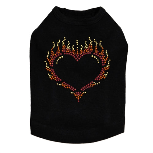 Flame Heart Tank in Many Colors