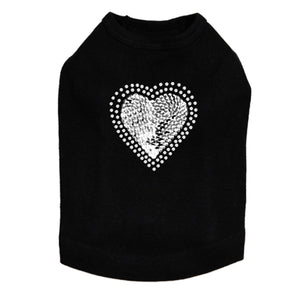 Sequin Silver Heart Tank in Many Colors - Posh Puppy Boutique
