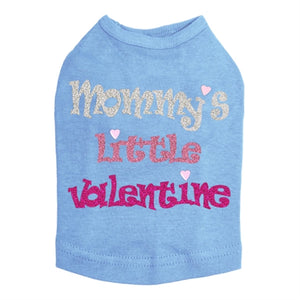 Mommy's Little Valentine Nailheads Tank- Many Colors - Posh Puppy Boutique