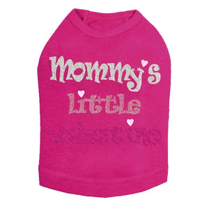 Mommy's Little Valentine Nailheads Tank- Many Colors - Posh Puppy Boutique
