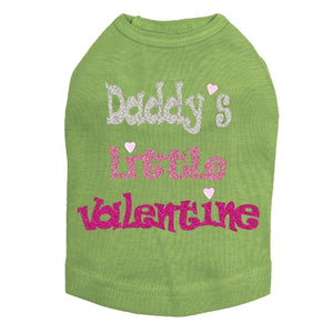 Daddy's Little Valentine Tank- Many Colors - Posh Puppy Boutique