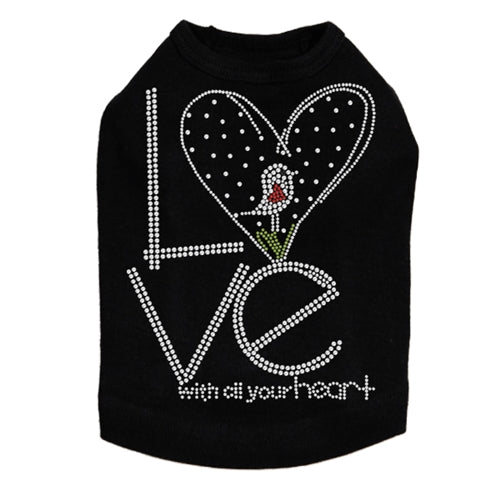 Love With All Your Heart Love Bird Tank - Many Colors