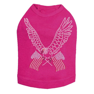 Eagle with Flags Rhinestone Tank- Many Colors - Posh Puppy Boutique