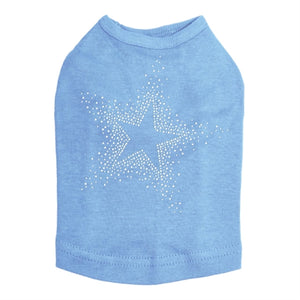 Star Clear Rhinestone Tank- Many Colors - Posh Puppy Boutique