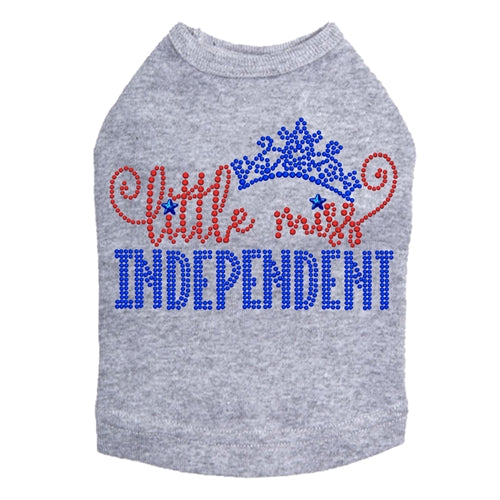 Little Miss Independent Dog Tank - Many Colors