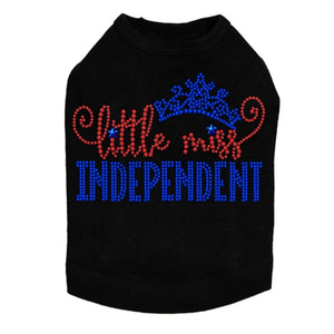 Little Miss Independent Dog Tank - Many Colors - Posh Puppy Boutique
