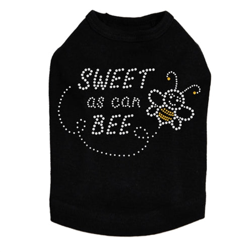 Sweet as Can Bee Rhinestones Tank- Many Colors