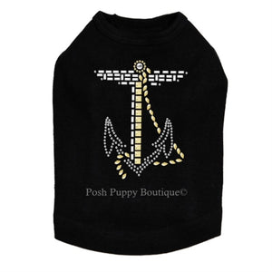 Anchor Nailheads Tanks- Many Colors - Posh Puppy Boutique