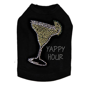 Margarita Rhinestud Tank- Many Colors- Yappy Hour - Posh Puppy Boutique